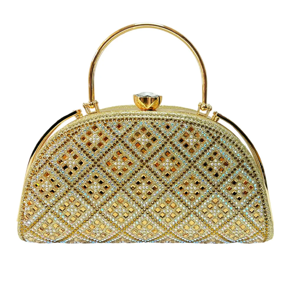 Handbag bag Fashion handbag Gorgeous elegant exquisite diamond-encrusted messenger bag Wedding dinner bag Women's light luxury
Handbag bag Fashion handbag Gorgeous elegant exquisite diamond-encrusted messenger bag Wedding dinner bag Women's light luxury