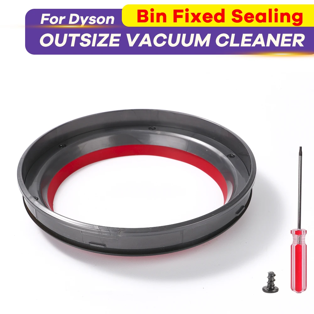 Dust Bin Top Fixed Sealing Ring for Dyson V11 Outsize SV16 SV29 Vacuum Cleaner Repair Kit, Bin Top Seal Replacement Parts
Dust Bin Top Fixed Sealing Ring for Dyson V11 Outsize SV16 SV29 Vacuum Cleaner Repair Kit, Bin Top Seal Replacement Parts
