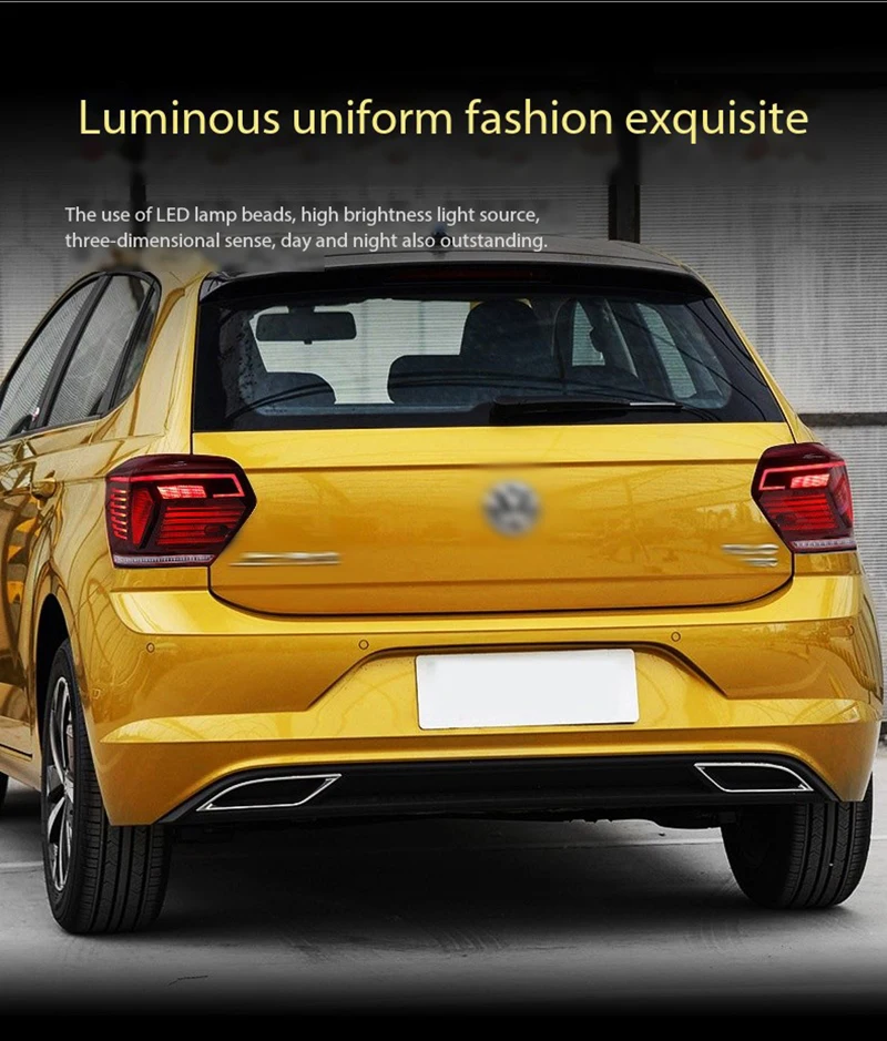 Car Tail Lamp Tail Light Modified LED Taillamp Taillight Turn Signal Lamp Brake Light For VW Volkswagen Polo 2019-2022
Car Tail Lamp Tail Light Modified LED Taillamp Taillight Turn Signal Lamp Brake Light For VW Volkswagen Polo 2019-2022