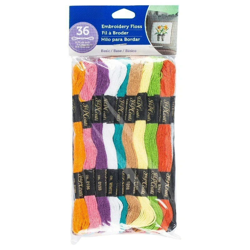 Набор разноцветных ниток для вышивания, 8,75 ярдов
Набор разноцветных ниток для вышивания, 8,75 ярдов