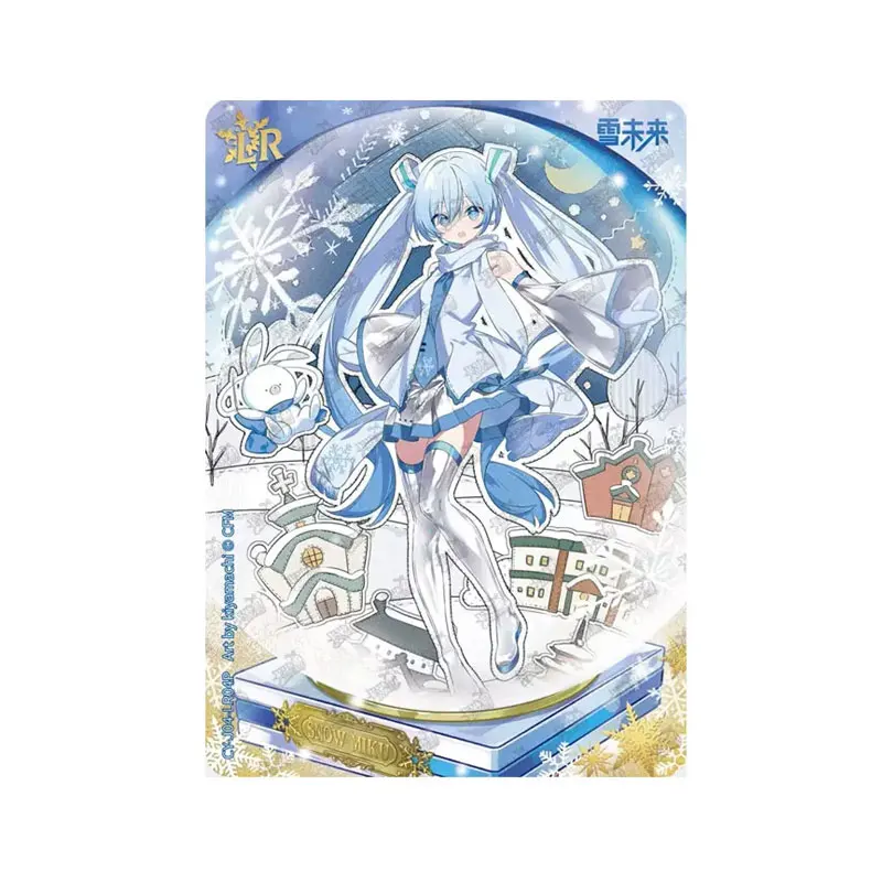 KAYOU Hatsune Miku Card Series 4 LR-P/LR/UR/SSR First Sight Pack Single Sheet Full Set Genuine Anime Birthday Collection Card
KAYOU Hatsune Miku Card Series 4 LR-P/LR/UR/SSR First Sight Pack Single Sheet Full Set Genuine Anime Birthday Collection Card