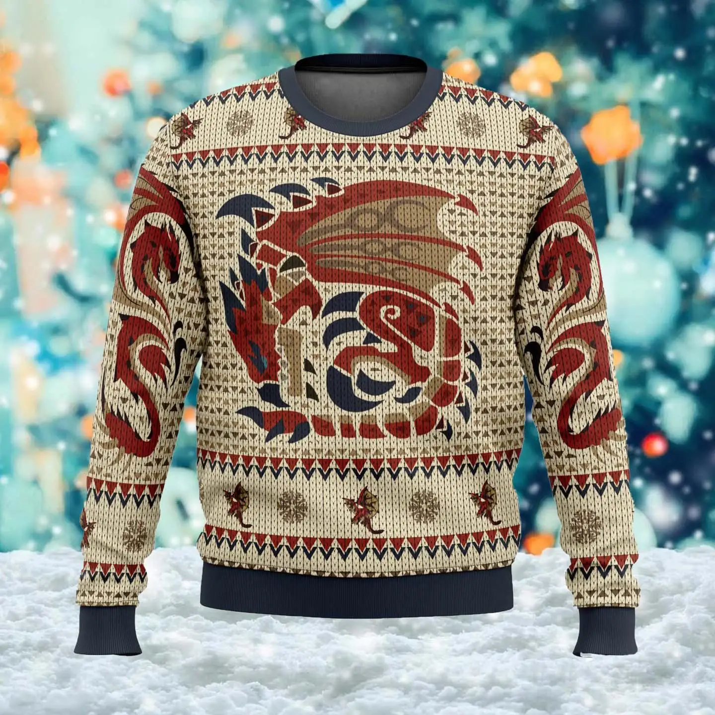 Flying Wyvern Seasonal Shirt, Monster Ecosystem Ugly Christmas Sweater, Apex Monster Ancestral Forest Inspired Xmas Sweatshirt
Flying Wyvern Seasonal Shirt, Monster Ecosystem Ugly Christmas Sweater, Apex Monster Ancestral Forest Inspired Xmas Sweatshirt