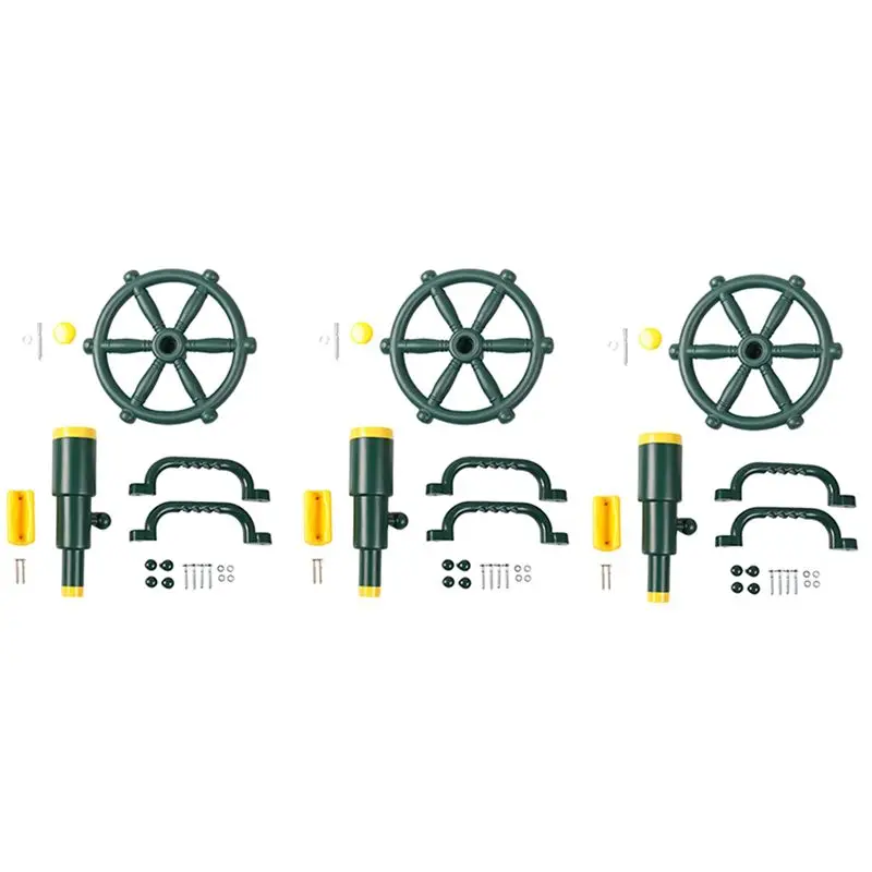 Y67A-3X Playground Accessories For Kids Outdoor Playset Kids Pirate Telescope, Steering Wheel, Playground Equipment- Backyard
Y67A-3X Playground Accessories For Kids Outdoor Playset Kids Pirate Telescope, Steering Wheel, Playground Equipment- Backyard