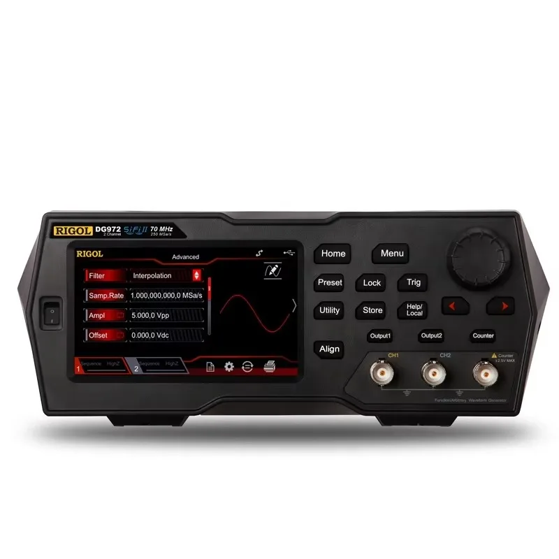 DG900 Series DG952 DG972 DG992 100MHz Function Arbitrary Waveform Signal Generator
DG900 Series DG952 DG972 DG992 100MHz Function Arbitrary Waveform Signal Generator