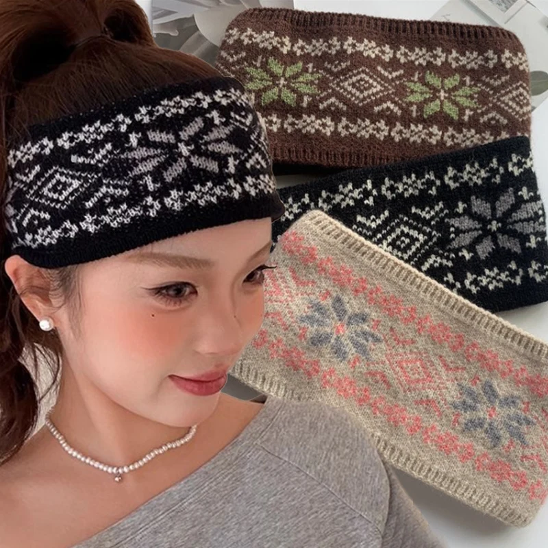 French Vintage Knitted Headband Thicken Elastic Soft Hair Bands Autumn Winter Warm Ear-Protecting Hollow Out Headwear Hairbands
French Vintage Knitted Headband Thicken Elastic Soft Hair Bands Autumn Winter Warm Ear-Protecting Hollow Out Headwear Hairbands