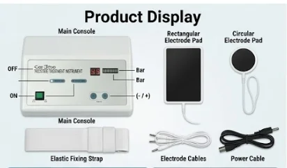 Men Prostate Health Physiotherapy Device Acupoint Electric Stimulation Perineum & Epididymis Pain Relief Machine
Men Prostate Health Physiotherapy Device Acupoint Electric Stimulation Perineum & Epididymis Pain Relief Machine