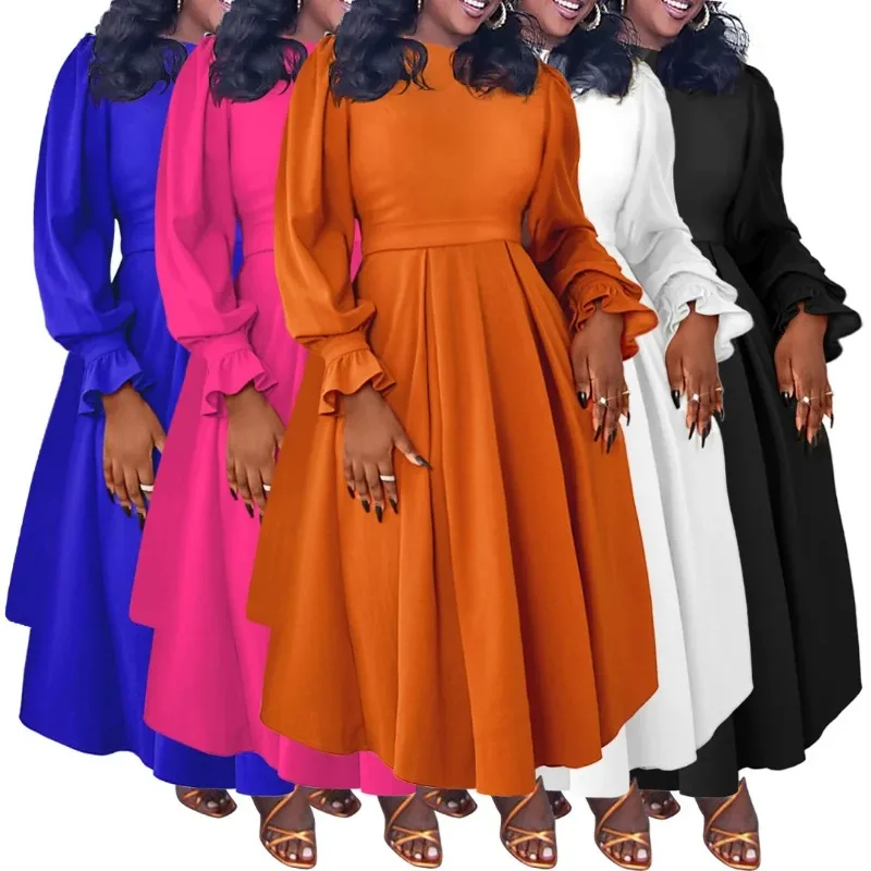 African Plus Size Dresses for Women Autumn Fashion Long Sleeve Polyester Long Maxi Dress Gowns Dashiki African Clothes L-5XL
African Plus Size Dresses for Women Autumn Fashion Long Sleeve Polyester Long Maxi Dress Gowns Dashiki African Clothes L-5XL