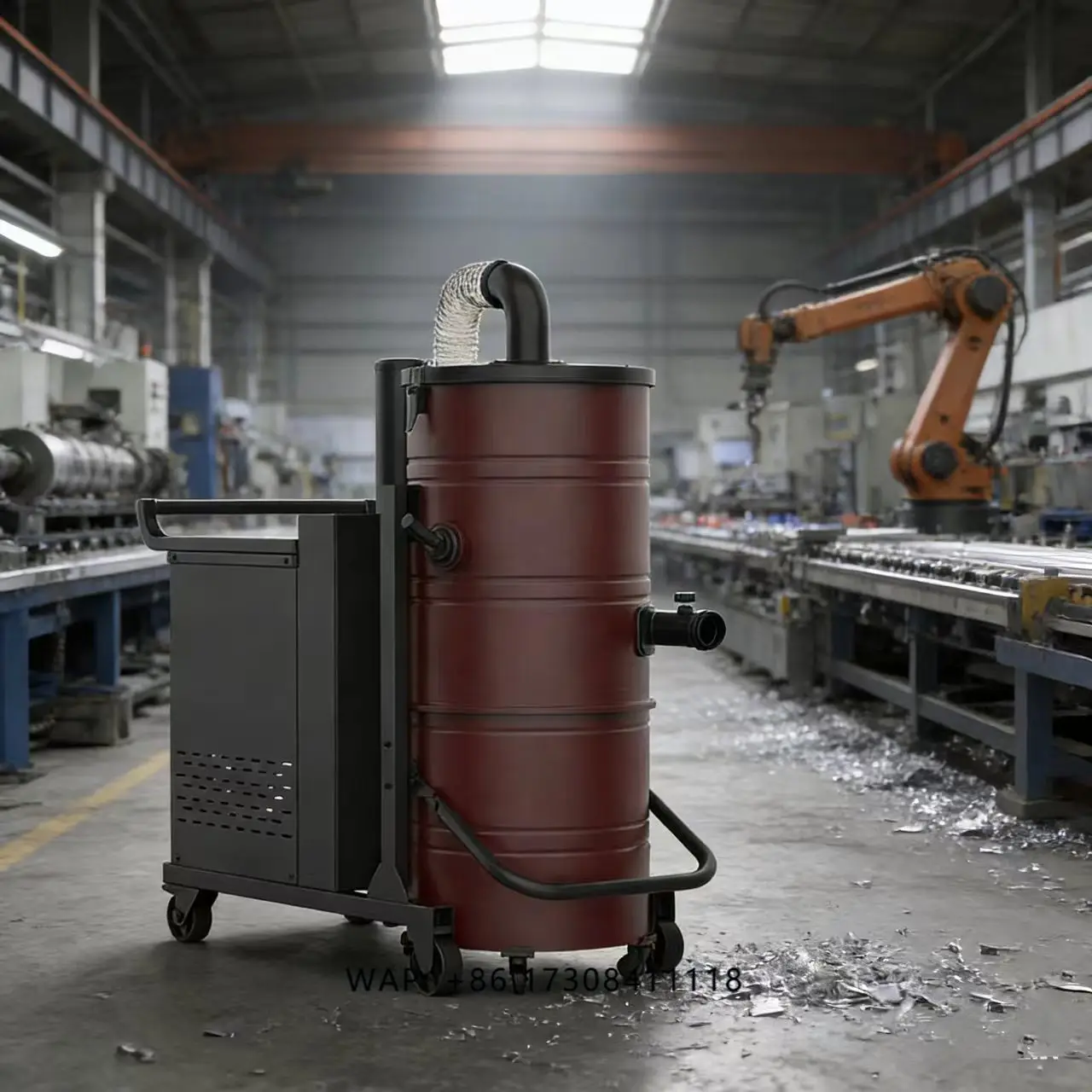 YingHui Cleaning Factory-specific ultra-large capacity stainless steel vacuum cleaner, for both dry and wet, stable and reliable
YingHui Cleaning Factory-specific ultra-large capacity stainless steel vacuum cleaner, for both dry and wet, stable and reliable
