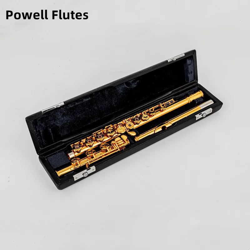 Powell Flutes C-Tune Professional 17-Key Open-Hole Flute Gold Plated with Case
Powell Flutes C-Tune Professional 17-Key Open-Hole Flute Gold Plated with Case