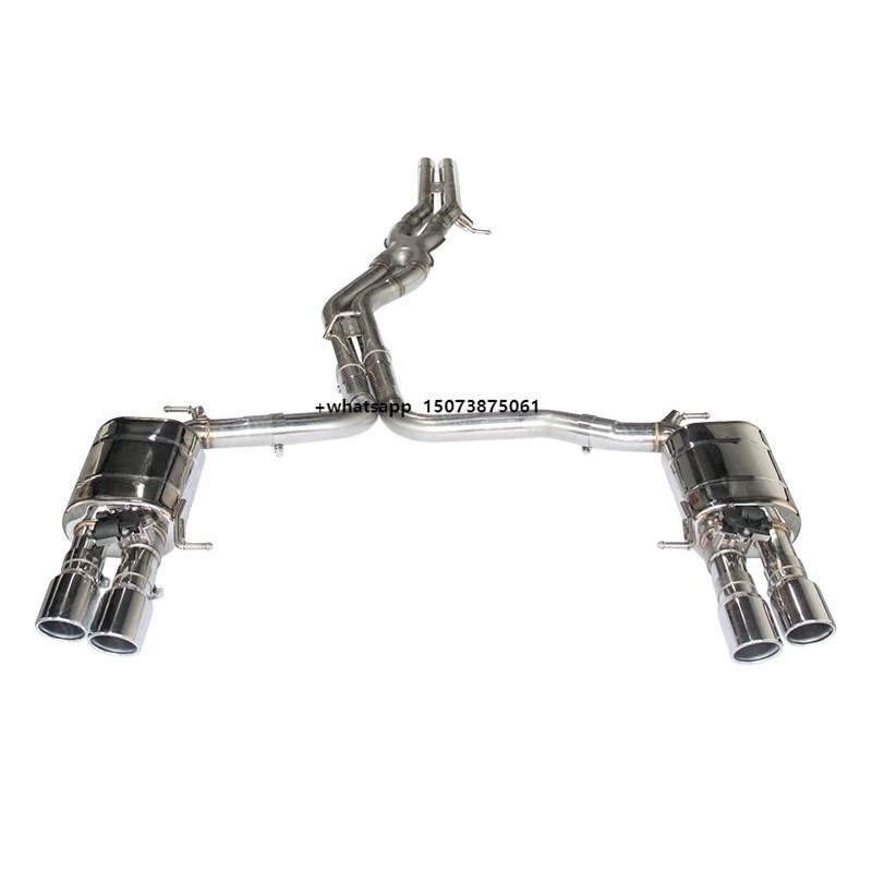 Высокопроизводительная выхлопная система Performance 304SS с клапаном Catback для S4 B8.5 2012 года
Высокопроизводительная выхлопная система Performance 304SS с клапаном Catback для S4 B8.5 2012 года