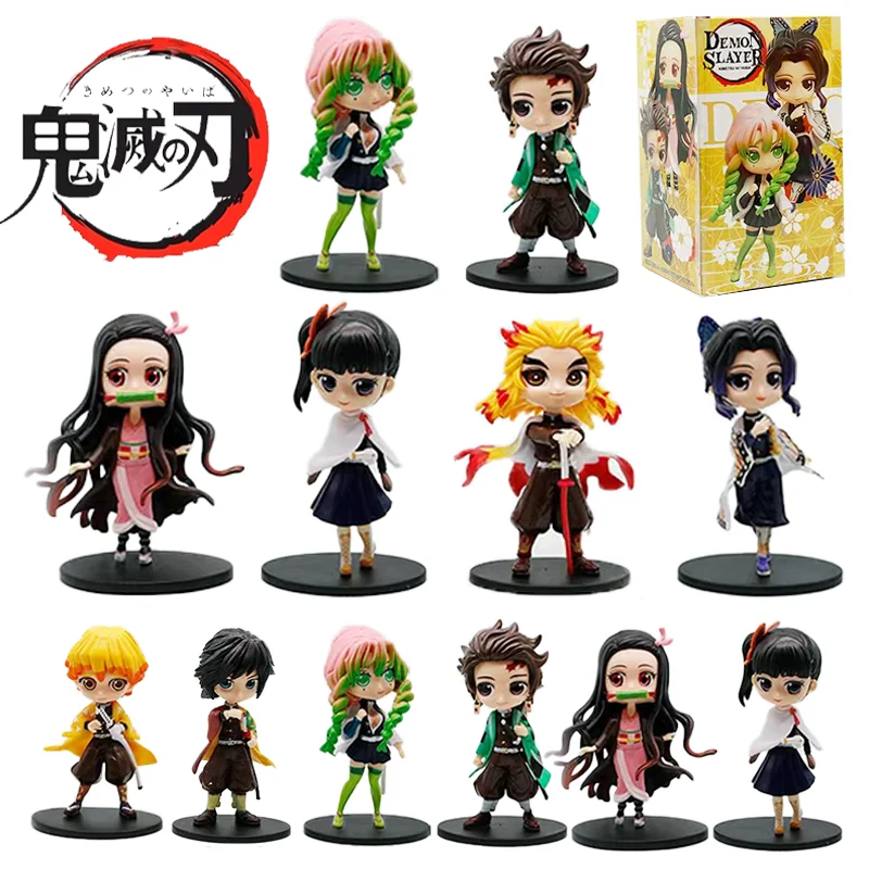 2026hot Anime Demon Slayer blind box Tanjiro Kamado Nezuko cartoon figure PVC model ornament child Christmas Halloween gift
2026hot Anime Demon Slayer blind box Tanjiro Kamado Nezuko cartoon figure PVC model ornament child Christmas Halloween gift