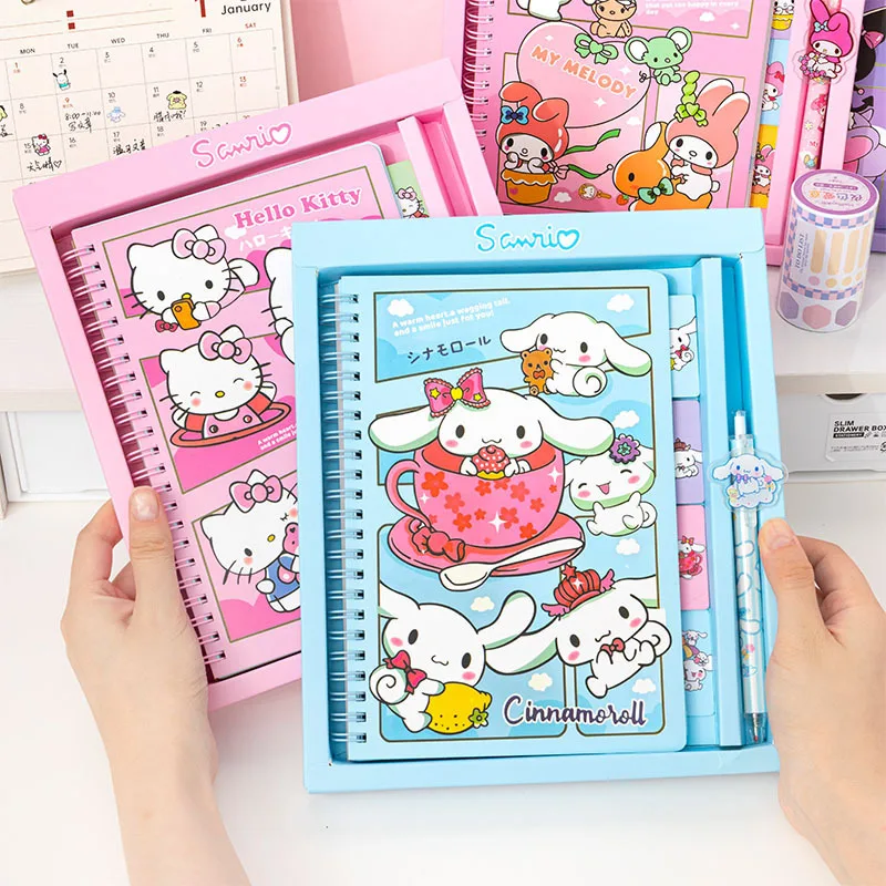 Sanrio Color Page Notebook Cartoon A5 Gift Box Set for Girls, Students, Stationery, Birthday Gifts
Sanrio Color Page Notebook Cartoon A5 Gift Box Set for Girls, Students, Stationery, Birthday Gifts