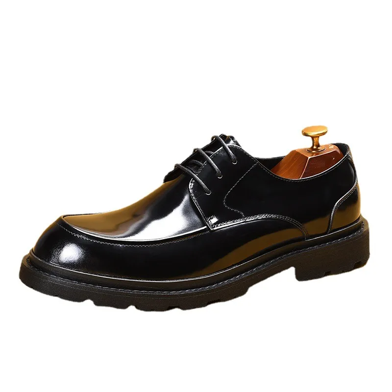 Patent Leather Dress Mens Shoes Casual Business Luxury Derby Shoes Spring/Autumn Formal Shoes Men Lace-up Party Wedding
Patent Leather Dress Mens Shoes Casual Business Luxury Derby Shoes Spring/Autumn Formal Shoes Men Lace-up Party Wedding