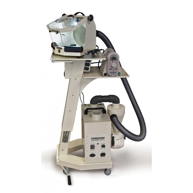 Foredom MADC20 Portable Single-Station Unit 99.98% Filtration Cyclone Dust Collector with HEPA Filter for Grinding Polishing
Foredom MADC20 Portable Single-Station Unit 99.98% Filtration Cyclone Dust Collector with HEPA Filter for Grinding Polishing