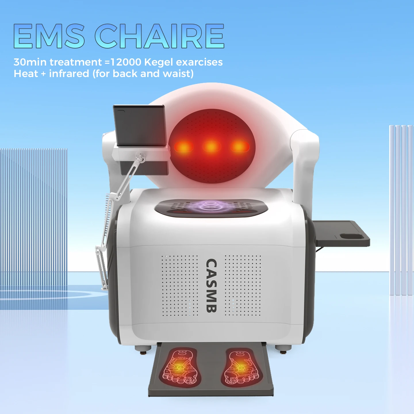 Male Prostate Treatment Machine ABS Material Pelvic Floor Muscle Repair Electromagnetic Pulse Generator Chair
Male Prostate Treatment Machine ABS Material Pelvic Floor Muscle Repair Electromagnetic Pulse Generator Chair