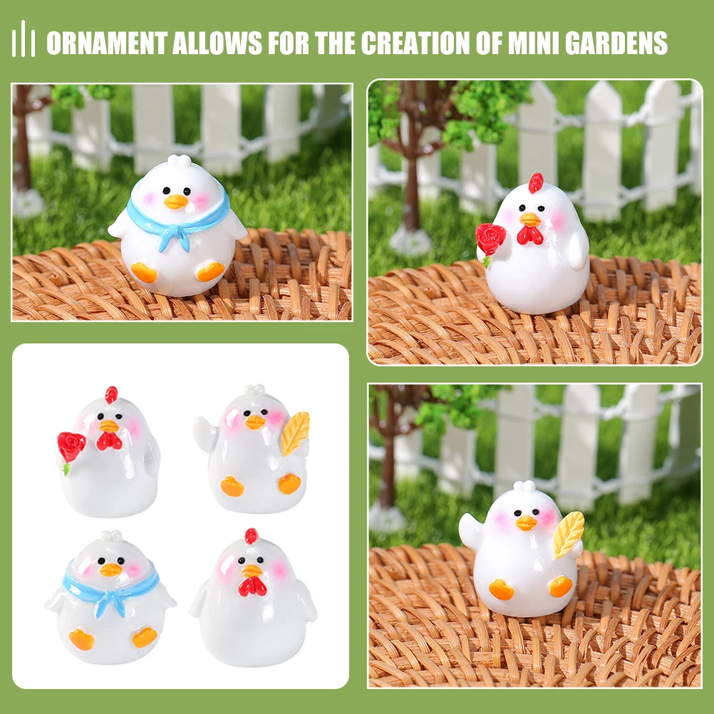 Животные, маленькая милая курица, микропейзажные украшения, мини-статуэтки, модель курицы
Животные, маленькая милая курица, микропейзажные украшения, мини-статуэтки, модель курицы