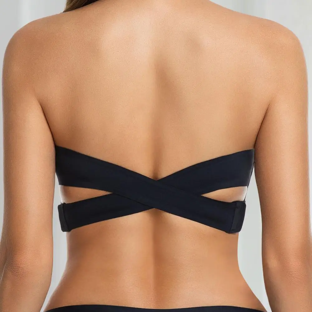 Side Buckle Bra Strapless Bra for Women Padded Wireless Bandeau Tube Top Non-slip Crossover Side Closure Bra Comfortable Stretch
Side Buckle Bra Strapless Bra for Women Padded Wireless Bandeau Tube Top Non-slip Crossover Side Closure Bra Comfortable Stretch