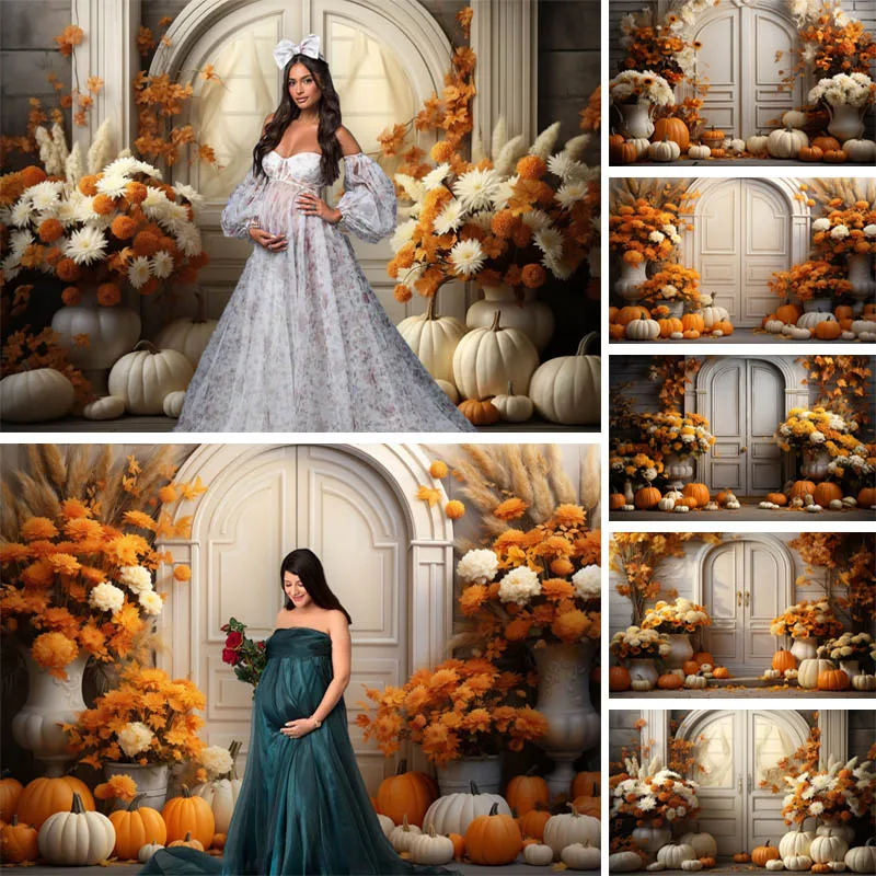 Autumn Backdrop Maternity Portrait Photography Prop White Wooden Door Fall Harvest Pumpkin Decor Photo Cake Smash Background
Autumn Backdrop Maternity Portrait Photography Prop White Wooden Door Fall Harvest Pumpkin Decor Photo Cake Smash Background