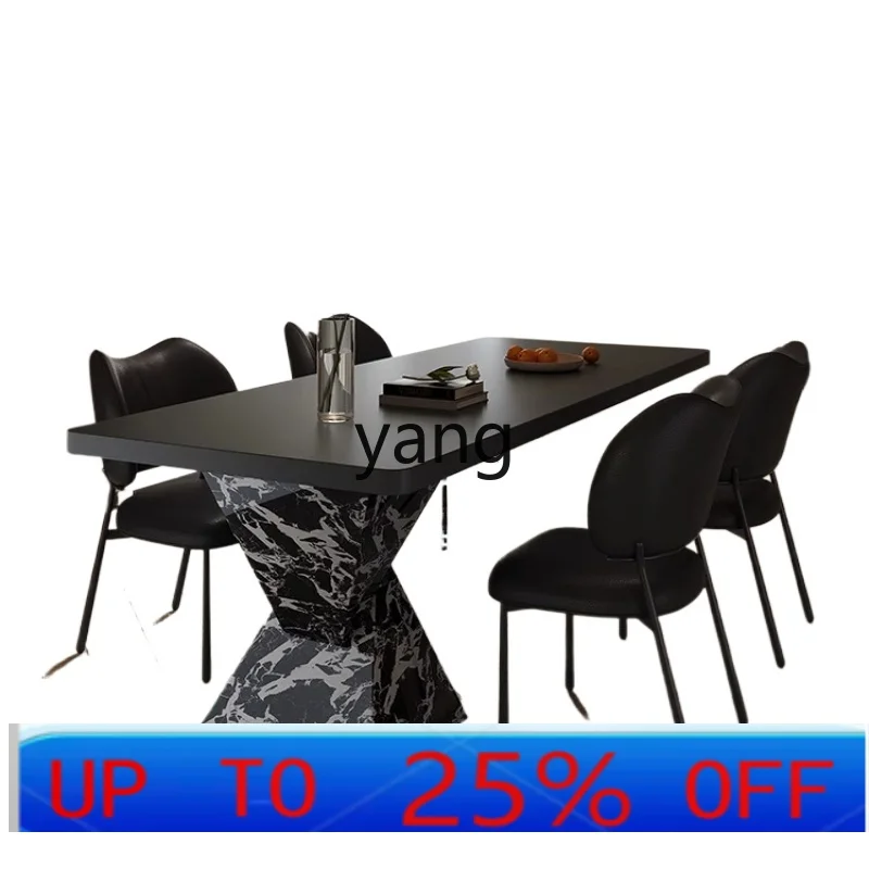 LMM rock slab dining table small apartment dining table rectangular light luxury modern simple premium dining table
LMM rock slab dining table small apartment dining table rectangular light luxury modern simple premium dining table