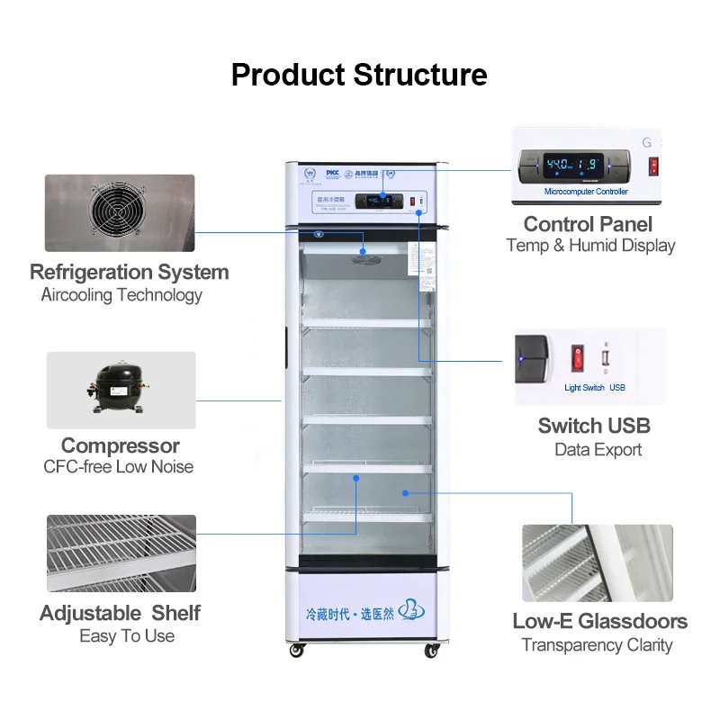 Suitable for all new smart devices250L 2 - 8°C Biomedical Refrigerator - Ideal for Pharmacy, Lab, Hospital & Research YR/FL260
Suitable for all new smart devices250L 2 - 8°C Biomedical Refrigerator - Ideal for Pharmacy, Lab, Hospital & Research YR/FL260