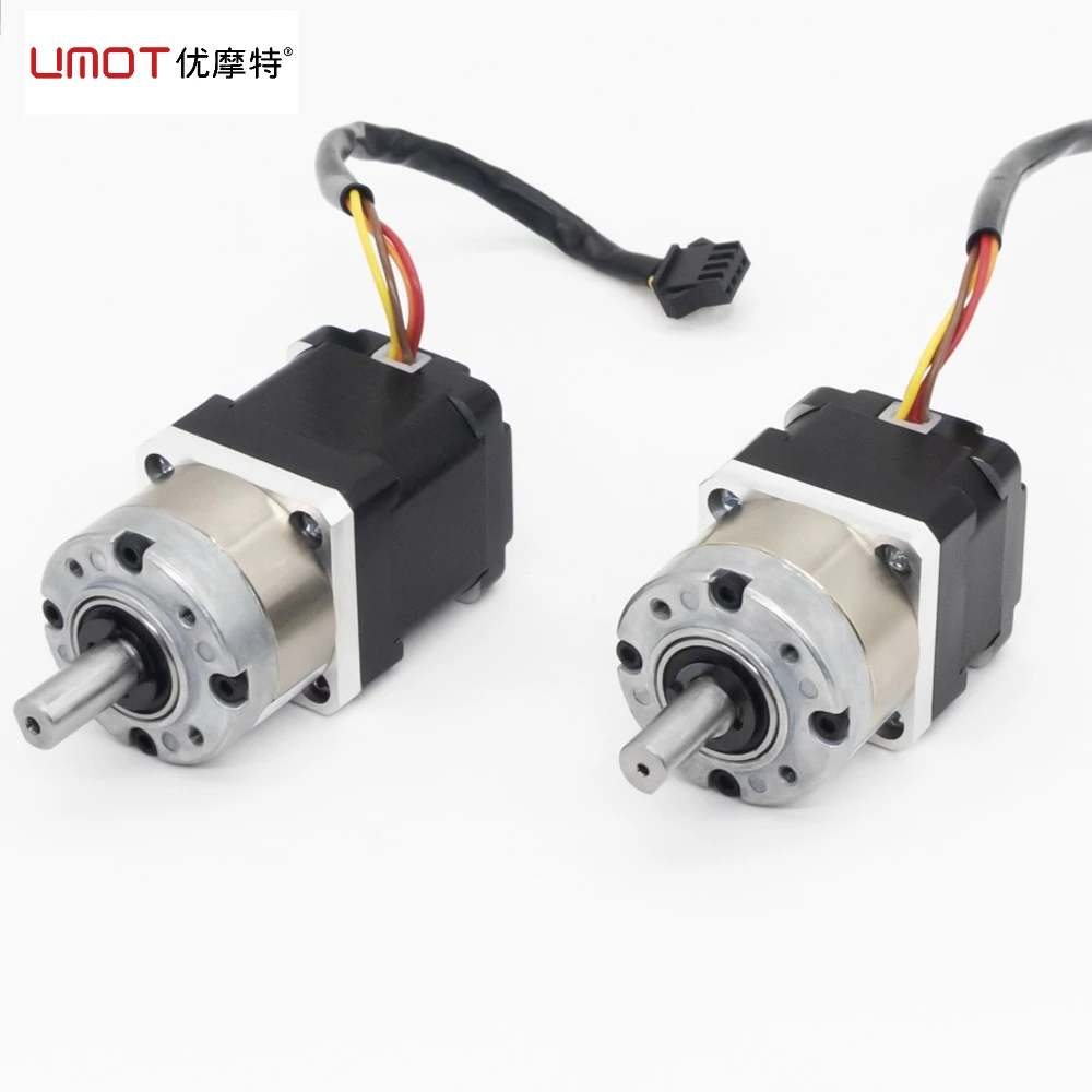 UMOT Gear Ratio 1:3.7-1:139 35MM Nema 14 Planetary Gearbox Stepper Motors Nema14 Geared Stepper Motors 3d Printer Stepping Motor
UMOT Gear Ratio 1:3.7-1:139 35MM Nema 14 Planetary Gearbox Stepper Motors Nema14 Geared Stepper Motors 3d Printer Stepping Motor