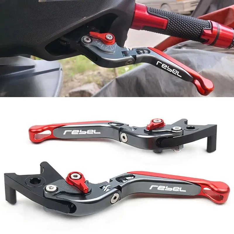 Motorcycle CNC Adjustable Foldable Extendable Brakes Clutch Levers Accessories For Rebel 300 500 CMX300 CMX500 2017-2021
Motorcycle CNC Adjustable Foldable Extendable Brakes Clutch Levers Accessories For Rebel 300 500 CMX300 CMX500 2017-2021