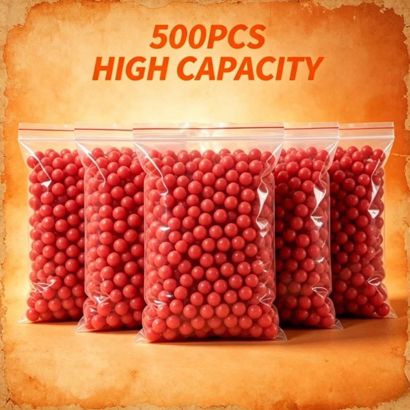 2026 New 500pcs 5.7mm Red Elastic Soft Rubber Ball Ammo for Toy Gun Refill Safe Outdoor Shooting Game Supplies Hot
2026 New 500pcs 5.7mm Red Elastic Soft Rubber Ball Ammo for Toy Gun Refill Safe Outdoor Shooting Game Supplies Hot