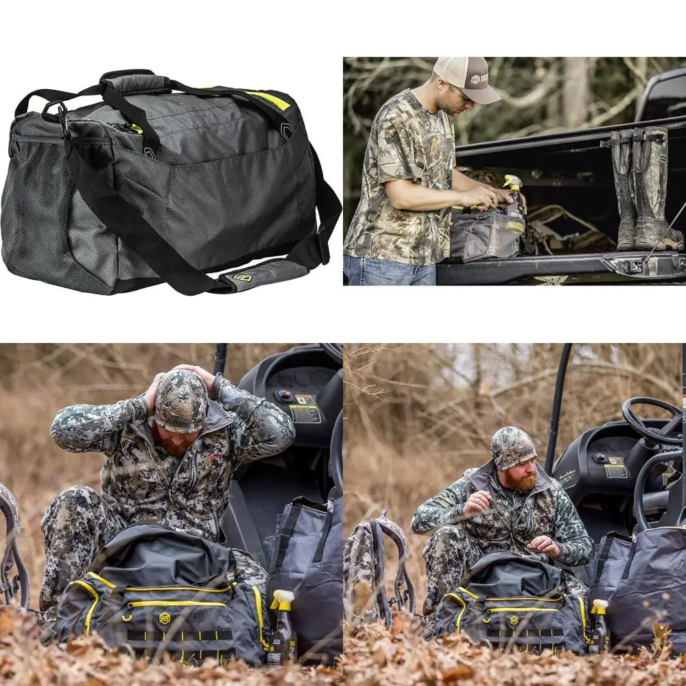 Hunters Specialties Scent-A-Way Scent-Safe 45L Duffel Bag with Zipper Pockets - Hunting Scent Proof Bag for Hunting Accessories
Hunters Specialties Scent-A-Way Scent-Safe 45L Duffel Bag with Zipper Pockets - Hunting Scent Proof Bag for Hunting Accessories