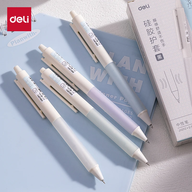 Deli 4/8pcs 0.5mm Black Ink Quick-drying Gel Pens Signing Pen School Supplies Office Supplies Office Pen Stationery Gift
Deli 4/8pcs 0.5mm Black Ink Quick-drying Gel Pens Signing Pen School Supplies Office Supplies Office Pen Stationery Gift