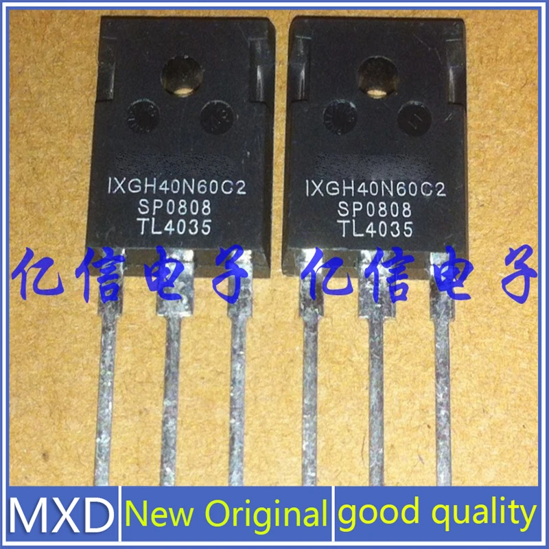 5 шт./лот, новая оригинальная импортная полевая трубка IXGH40N60C2, в наличии, хорошее качество
5 шт./лот, новая оригинальная импортная полевая трубка IXGH40N60C2, в наличии, хорошее качество