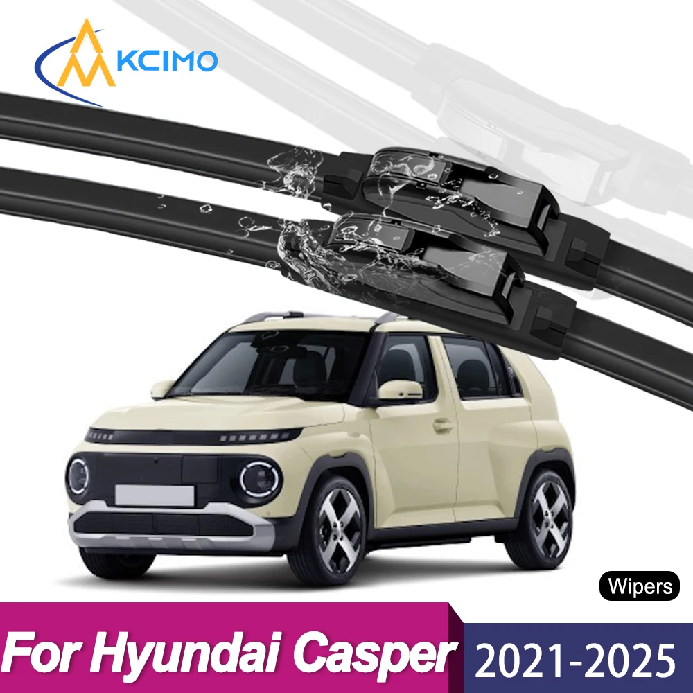 High Quality Natural Rubber Front Wiper Set Compatible For Hyundai Casper AX1 2021-2025 Car Windshield Wipers Parts
High Quality Natural Rubber Front Wiper Set Compatible For Hyundai Casper AX1 2021-2025 Car Windshield Wipers Parts