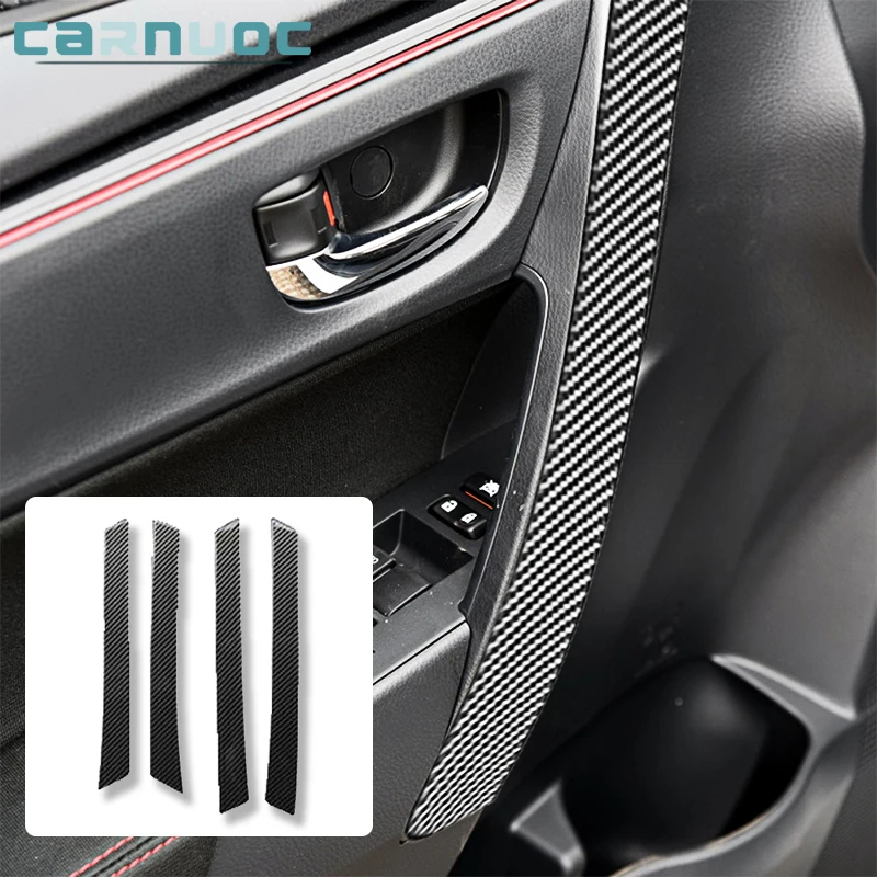 Carbon Fiber Inside Door Armrests Stickers For Toyota Corolla 2014 2015 2016 2017 2018 Car Decorative Interior Accessories
Carbon Fiber Inside Door Armrests Stickers For Toyota Corolla 2014 2015 2016 2017 2018 Car Decorative Interior Accessories