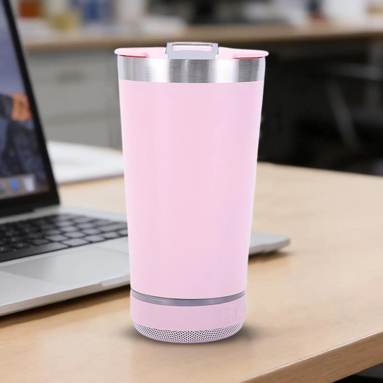 Speaker Tumbler 16oz Stainless Steel Tumbler Insulated Coffee Mug for Campers Travelers Beach Camping Tailgating Barbecue Road
Speaker Tumbler 16oz Stainless Steel Tumbler Insulated Coffee Mug for Campers Travelers Beach Camping Tailgating Barbecue Road