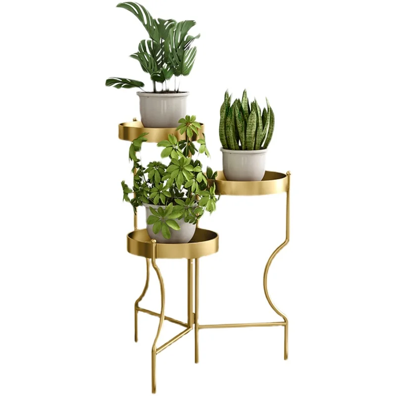 Flower Rack Balcony Living Room Floor-Standing Iron Succulent Plant Shelf Decoration
Flower Rack Balcony Living Room Floor-Standing Iron Succulent Plant Shelf Decoration