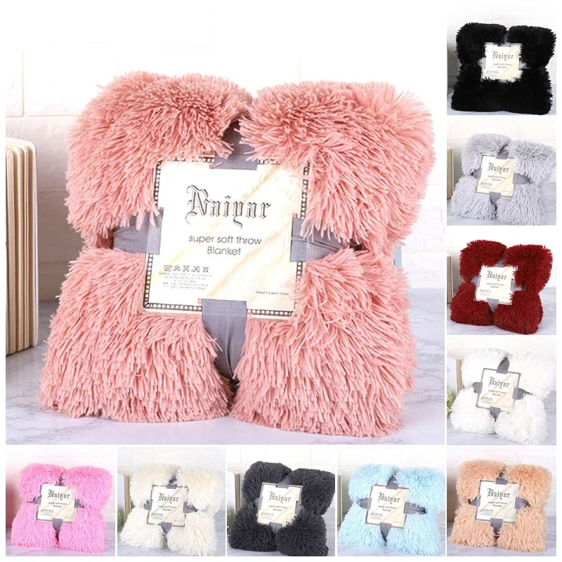 Super Soft Warm Fur Blanket Fluffy Shaggy Sofa Blankets Bed Bedspread Beige White Warm Bedding Sheet Cozy Blanket
Super Soft Warm Fur Blanket Fluffy Shaggy Sofa Blankets Bed Bedspread Beige White Warm Bedding Sheet Cozy Blanket