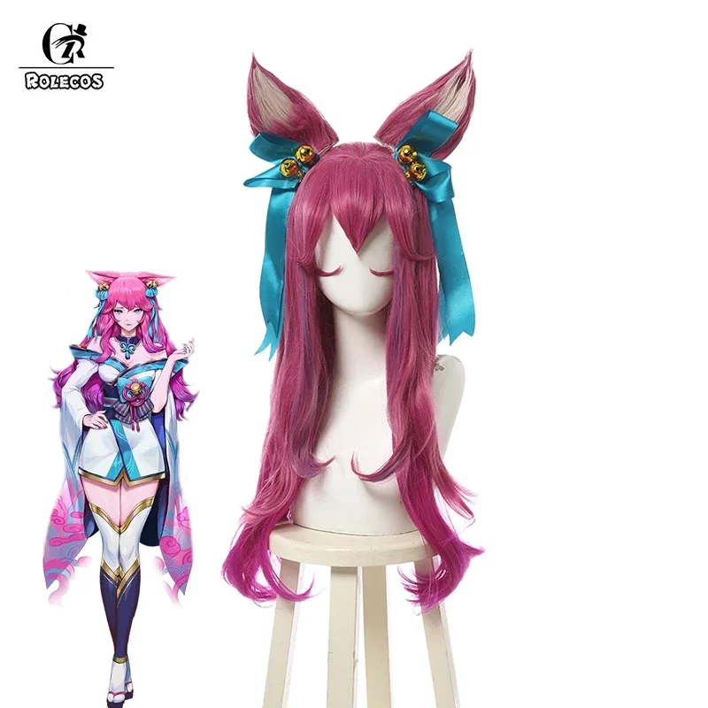 Didi 2025 2025 hhhROLECOS Spirit Blossom Game LOL Ahri Головные уборы для женщин Косплей Синтетический длинный парик Heat res
Didi 2025 2025 hhhROLECOS Spirit Blossom Game LOL Ahri Головные уборы для женщин Косплей Синтетический длинный парик Heat res