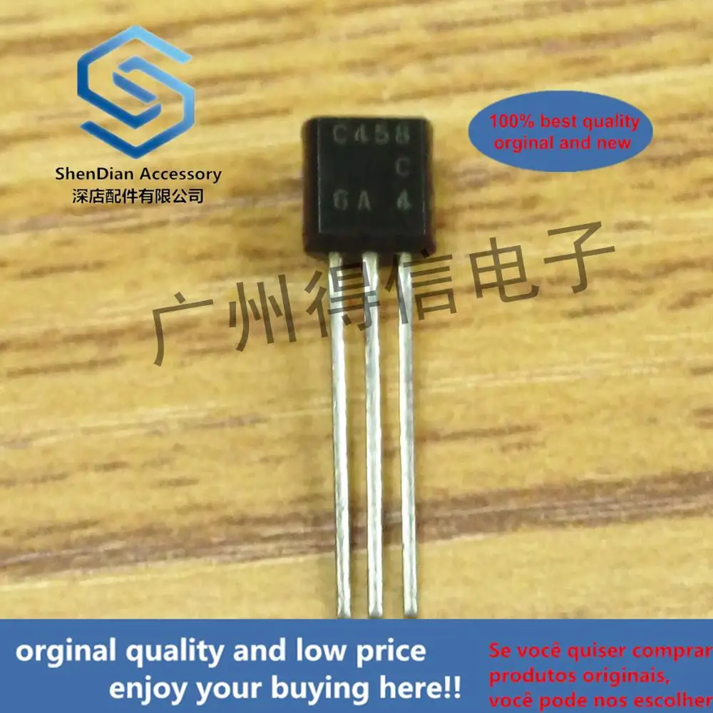 30pcs 100% orginal new 2SC458C C458 458 TO-92 real photo
30pcs 100% orginal new 2SC458C C458 458 TO-92 real photo