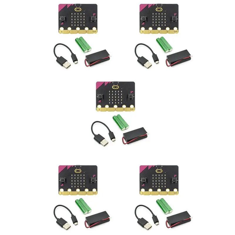 A33T-5X Microbit V1.5 GO Starter Kit New Version Programmable Learning Development Board For DIY
A33T-5X Microbit V1.5 GO Starter Kit New Version Programmable Learning Development Board For DIY