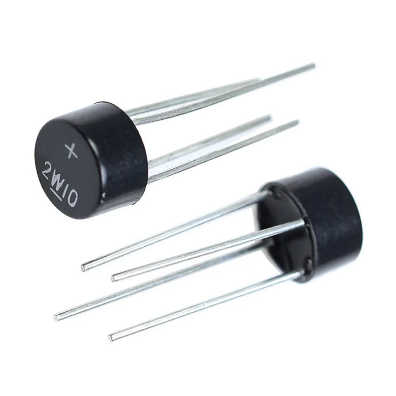10~500Pcs 2W10 Bridge Rectifier 2A/1000V Bridge Stack DIP-4 WOL 2W10M Round Bridge
10~500Pcs 2W10 Bridge Rectifier 2A/1000V Bridge Stack DIP-4 WOL 2W10M Round Bridge