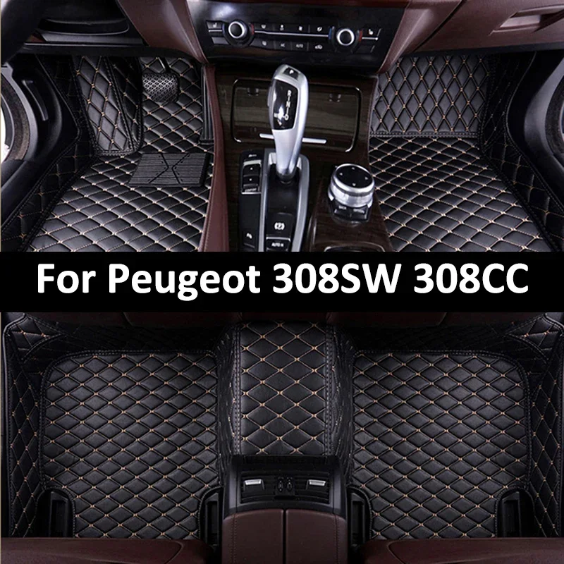 Custom Car Floor Mats For Peugeot 308SW 308CC Auto Carpets Foot Coche Accessories
Custom Car Floor Mats For Peugeot 308SW 308CC Auto Carpets Foot Coche Accessories
