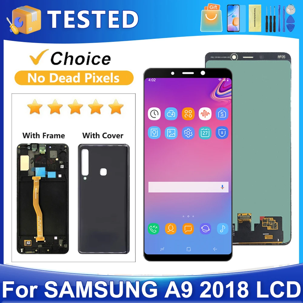 For Samsung A9 2018 6.3''OEM For A9S A920 A920F A9200 A920N A920X LCD Display Touch Screen Digitizer Assembly Replacement
For Samsung A9 2018 6.3''OEM For A9S A920 A920F A9200 A920N A920X LCD Display Touch Screen Digitizer Assembly Replacement