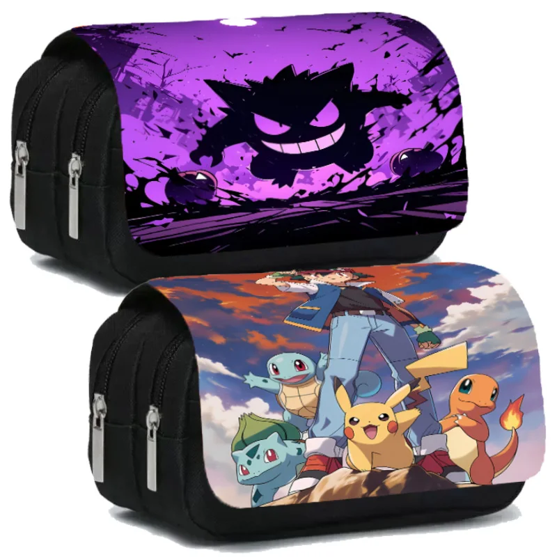 Pokemon Pencil Case Cartoon Stationery Supplies Anime Partern Bag Student Double-layer Pen Pouch Large Capacity Storage Bag Gift
Pokemon Pencil Case Cartoon Stationery Supplies Anime Partern Bag Student Double-layer Pen Pouch Large Capacity Storage Bag Gift
