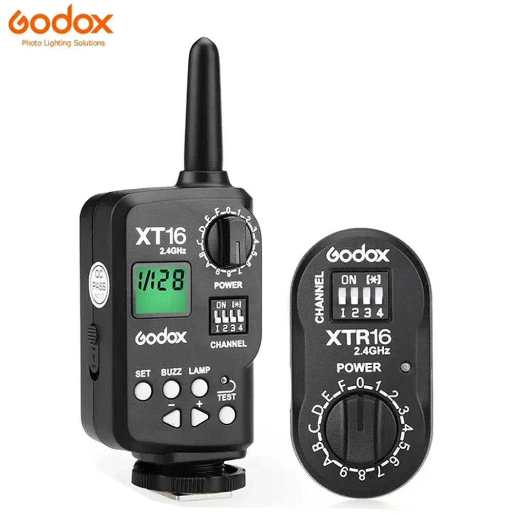 XT-16 XT16 Wireless Radio-Controlled Flash Trigger for Witstro AD360 DP/DE/QT/SQ/GT/GS Series Studio Flash Light
XT-16 XT16 Wireless Radio-Controlled Flash Trigger for Witstro AD360 DP/DE/QT/SQ/GT/GS Series Studio Flash Light