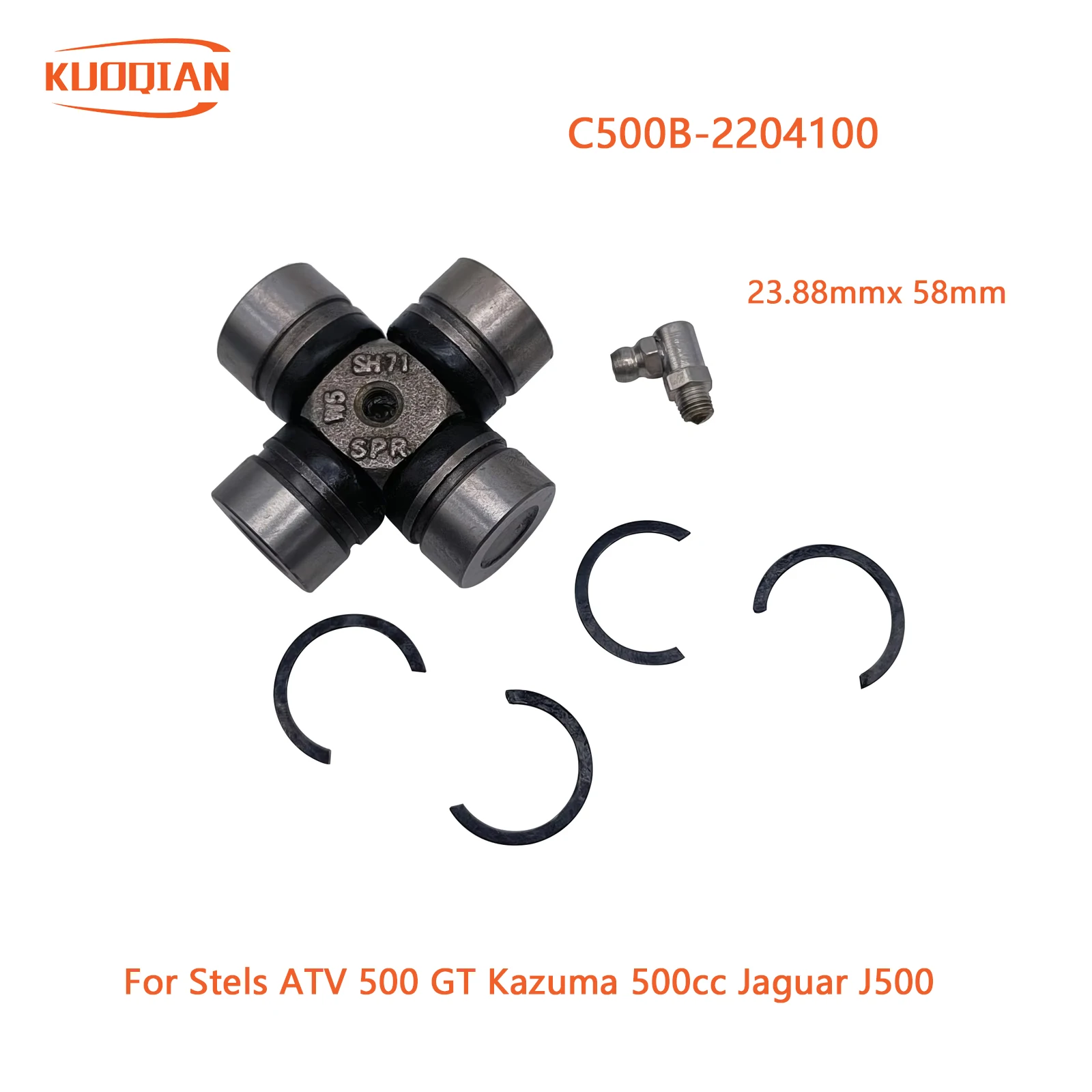 Universal Joint U-Joint Cross Joint C500-2204100 LU018114 C500B-2204100 LU027282 For Stels ATV 500 GT Kazuma 500cc Jaguar J500
Universal Joint U-Joint Cross Joint C500-2204100 LU018114 C500B-2204100 LU027282 For Stels ATV 500 GT Kazuma 500cc Jaguar J500
