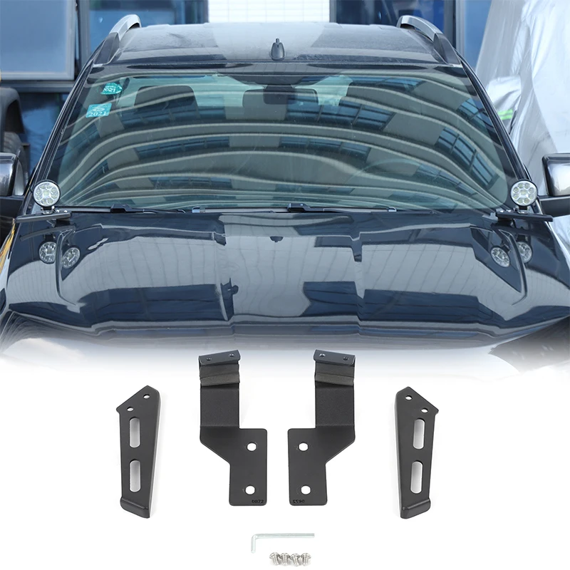 For Ford Ranger2015-2022 cover spotlight bracket cover bracket accessories Carbon steel 2pcs (ox horn model)
For Ford Ranger2015-2022 cover spotlight bracket cover bracket accessories Carbon steel 2pcs (ox horn model)