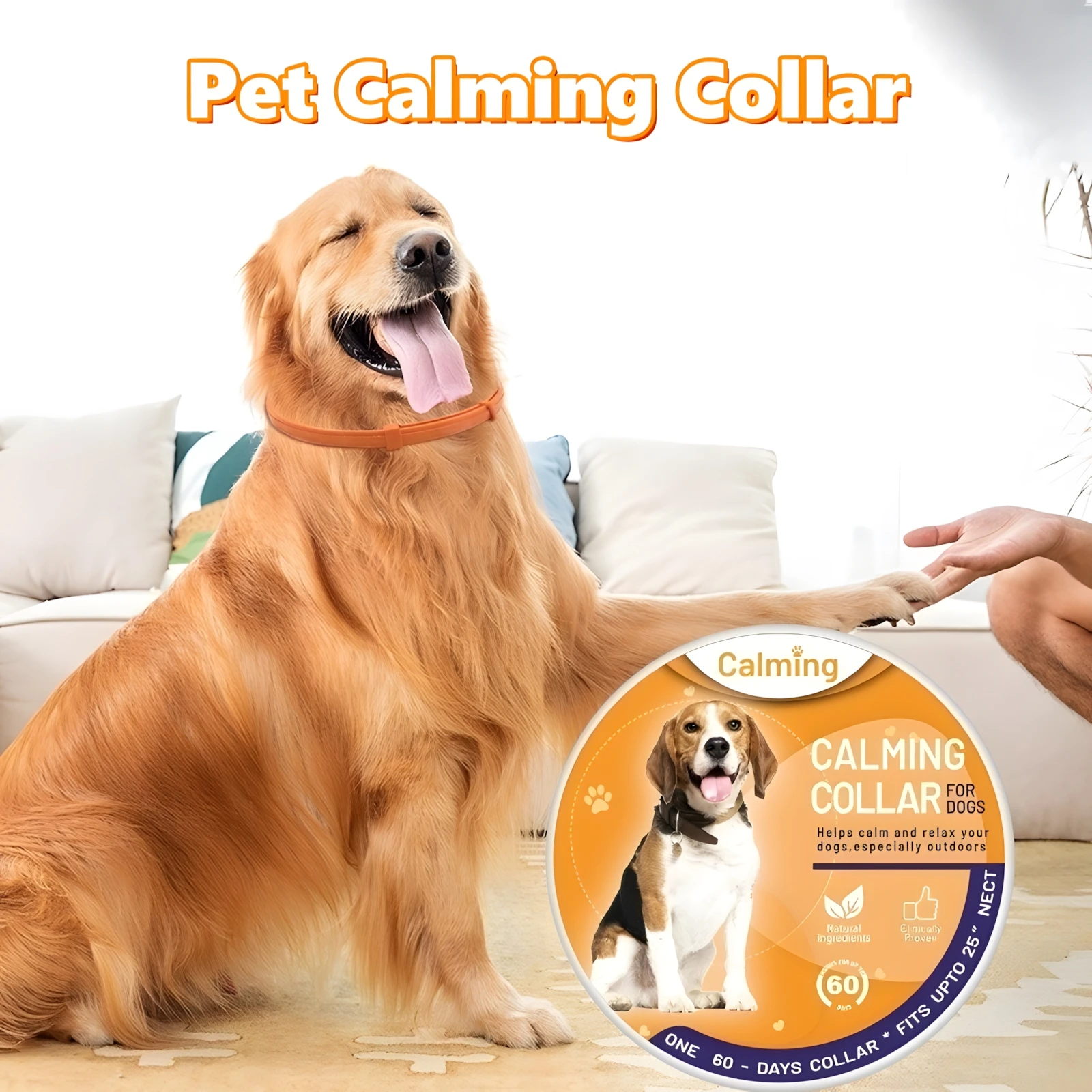 Pet Silicone Calming Collar 38cm/70cm Relieve Pet Anxiety of Mind Non-toxic Essential Oils Adjustable Dog Cat Calming Collar
Pet Silicone Calming Collar 38cm/70cm Relieve Pet Anxiety of Mind Non-toxic Essential Oils Adjustable Dog Cat Calming Collar