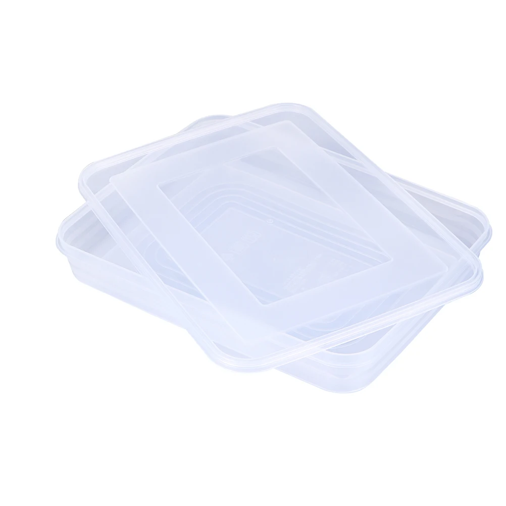 Food Storage Containers 128oz Reusable Meal Prep Boxes BPA Free Plastic Kitchen Fridge Organization Lids Fresh
Food Storage Containers 128oz Reusable Meal Prep Boxes BPA Free Plastic Kitchen Fridge Organization Lids Fresh