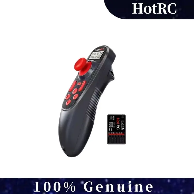 HotRC DS-600 2.4GHz 6 Channel Digital Radio Transmitter with F-06A PWM Receiver for RC Boat Car Drone and Vehicle Models
HotRC DS-600 2.4GHz 6 Channel Digital Radio Transmitter with F-06A PWM Receiver for RC Boat Car Drone and Vehicle Models