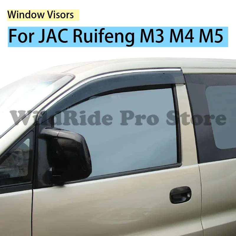 1 Set Plastic Rain Window Visors for JAC Ruifeng Business Car M3 M4 M5 Shuttle Window Rain Guards
1 Set Plastic Rain Window Visors for JAC Ruifeng Business Car M3 M4 M5 Shuttle Window Rain Guards