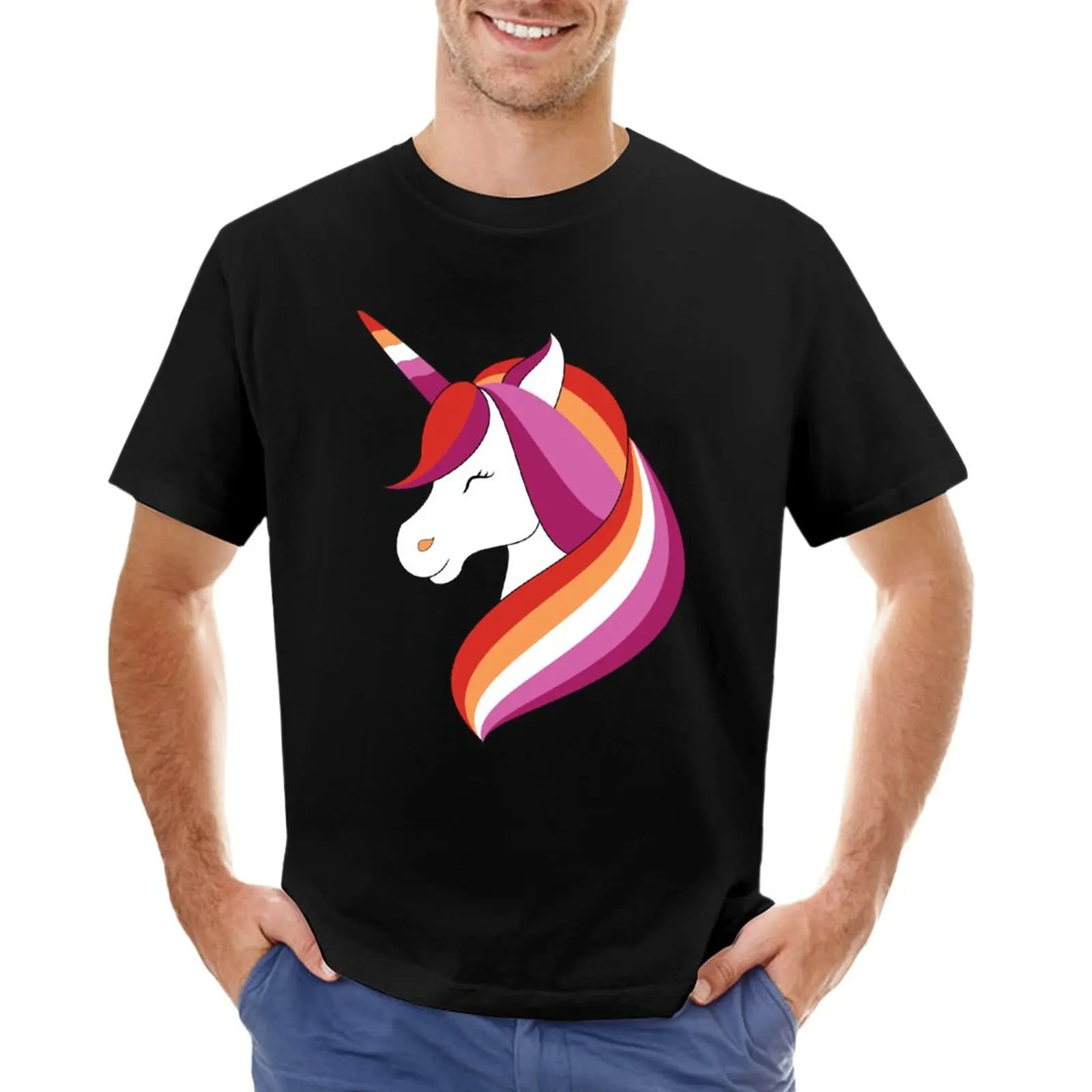 Lesbian Unicorn T-Shirt sublime cute tops plus size tops Aesthetic clothing plain black t shirts men
Lesbian Unicorn T-Shirt sublime cute tops plus size tops Aesthetic clothing plain black t shirts men